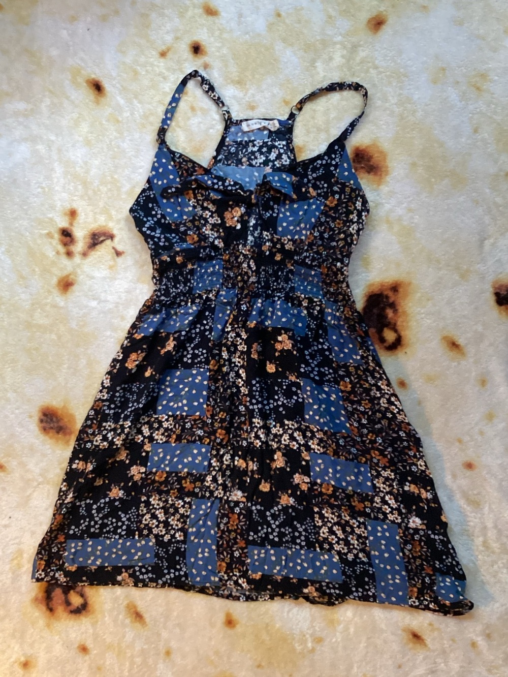 Floral Patchwork Sundress